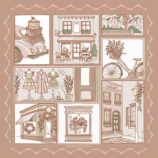 Large Blush Chelsea Scarf - Coming Soon!