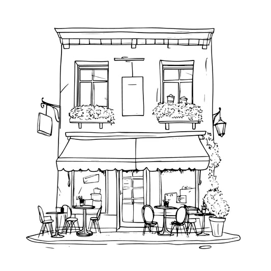 Chelsea Tearoom - A5 Print